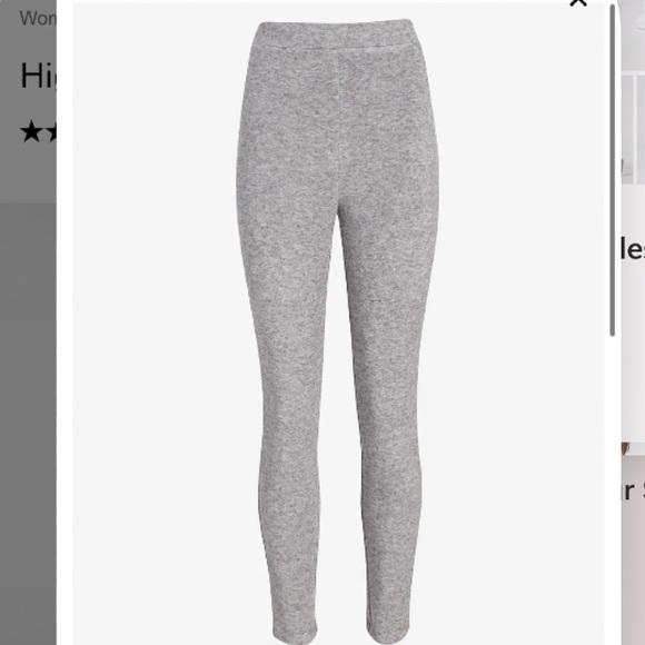 High Waisted Luxe Texture Leggings - Picture 4 of 5